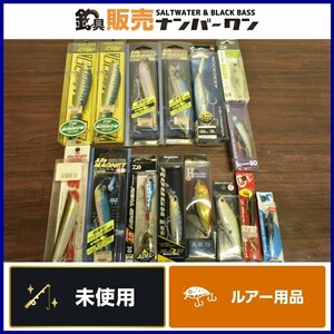 【1スタ☆未使用品】ソルトルアー 14点セット K-TEN アイルマグネット ガルバ コウメ80 飛豚73 ロックディープ シーバス 青物（CKN_O1）