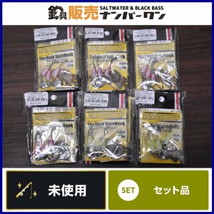 【新品セット☆1】デュオ テトラワークス ザ ロック スピンフック 24袋セット 5.0g 3.5g 3/0 2/0 DUO TETRA WORKS 根魚等に（CKN_O1）