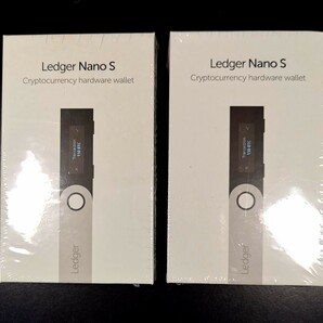 Ledger Nano S 暗号資産 仮想通貨 ハードウェアウォレット 新品未使用 ２品セット