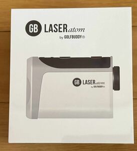 GOLFBUDDY GB LASER atom 超小型 超軽量 ゴルフレーザー距離計　ホワイト