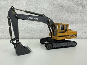 A158-S3-13872 1/50 VOLVO EC280 ボルボ 重機 ショベルカー ミニカー 現状品①