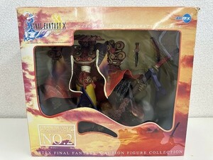 A130-S3-13859 FFX ファイナルファンタジーX アクションフィギュアコレクションシリーズ NO.2 用心棒 現状品①