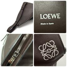 ★【極美品!!/使用少】ロエベ LOEWE アントン スリング ダークブラウン クロスボディ ショルダーバッグ ボディバッグ メンズ レディース_画像10