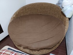  round sofa bed import furniture rattan Asian furniture burr design 