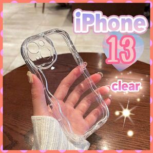 スマホケース iPhone 13 カバー クリア 透明 韓国 可愛い 人気 新品