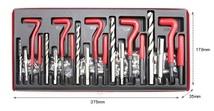 リコイルヘリサートキット 131pcs 5セットネジ穴 修正 キット つぶれた ネジ山 再生 セット 万能 工具 バイク 車 修理 補修_画像4