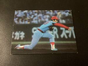 良品　カルビー79年　北別府（広島）　V2　セントラルリーグ チャンピオン　プロ野球カード