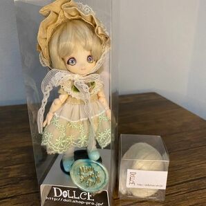 【Mini Sweets Doll】ミニスウィーツドール　バニラ本体（ハンドパーツ付き）＋4inch wig