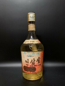 古酒 未開栓 開城産 朝鮮人参酒 600ml 21度未満 通関シール