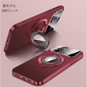 iPhone15/15Pro/15Promaxケース Magsafe 韓国 耐衝撃 レンズ保護 スタンド機能　おしゃれ　ケース カバー　軽量、男女兼用