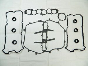  Skyline V35 VQ35DE VQ35 gasket rocker cover intake manifold tappet cover spark-plug hole seal 