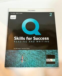 OXFORD Joe etc.『Skills for Success2 READING AND WRITING』【コード使用済み】