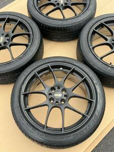 鍛造 BBS RF500 4H-100 17インチ 7J +48 希少 4本 ND5RC ND5EC ロードスターアクア/ヴィッツ/ヤリス/Bb/スイフト