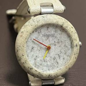 ヴィンテージ 70年代 TISSOT ティソ ロックウォッチ 御影石 大理石 腕時計 中古長期保管品の画像1