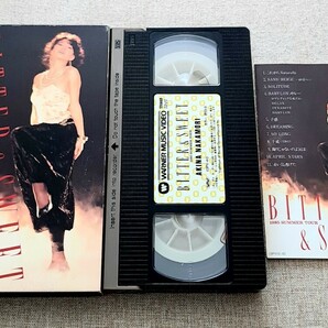 VHS 中森明菜 ビター&スウィート BITTER&SWEET 1985 SUMMER TOUR