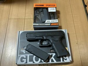 ＶＦＣ製グロック Ｇ１９Ｇｅｎ４ガスブローバック ブラックホークＣＱＣホルスター付