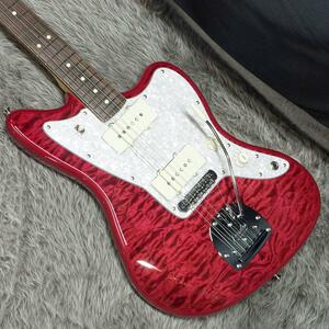 Fender 2024 Collection в Японии Hybrid II Jazzmaster RW Quilt Red Beryl