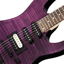 KRAMER Striker Figured HSS Transparent Purple_画像2