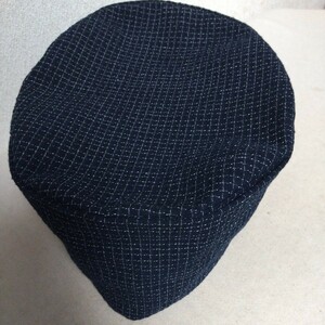利休帽★ハンドメイドの和帽子★59～60cm★茶人帽 作務衣帽子 料理人帽子