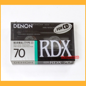 ●カセットテープ●DENON RD-X 70分 ノーマル RD-X70P 新品未開封●