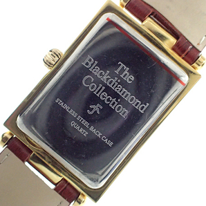 7MX 未使用保管品 SEIKO セイコー Blackdiamond Collection ブラックダイヤモンドコレクション 腕時計 スクエアフェイス デイトの画像6