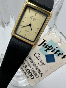 [ORIENT]Jupiter quartz wristwatch unused .. equipped operation goods 