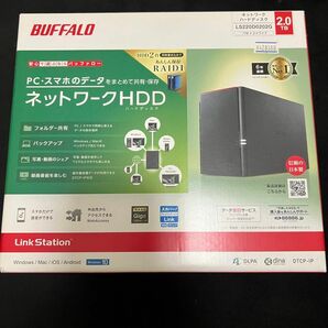 BUFFALO NAS LS220D0202G 1TB×2ドライブ