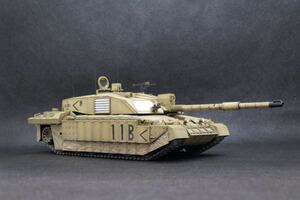 タミヤ1/48イギリス主力戦車チャレンジャー2(イラク戦仕様)完成品