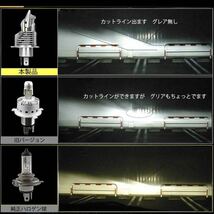 H4 LED ヘッドライト 最新型 バルブ フォグランプ 車 Hi/Lo 16000LM トヨタ ホンダ スズキ 日産 スバル 三菱 マツダ 車検対応 白 #Dg_画像5