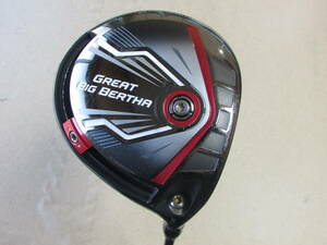 GREAT BIG BERTHA 9° BIG BERTHA(S)グレートビッグバーサー レンチ付き 日本仕様