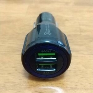 シガーソケット 電源 USB 充電器 新品未使用品