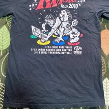 k85 Ken YOKOYAMA×GARLICBOYS Twister tour2010 tシャツ サイズS表記 ニカラグア製_画像7