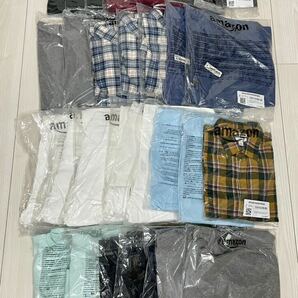 【新品】洋服 まとめ売り Amazon essentials レディース スウェット メンズ シャツ Tシャツ ボトムス 34枚 セット 118の画像1