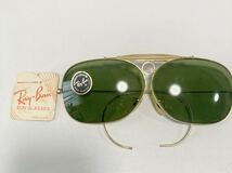 RAY.BAN SUN GLASSES BAUSCH&LOMB made in USA レイバンサングラス　ボシュロムメイドインアメリカ　ヴィンテージ　美品　未使用品_画像1