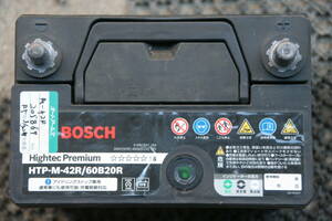 BOSCH Bosch Hightec Premium HTP-M-42R/60B20R used CCA400 and more idling Stop car 