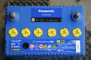 パナソニック Panasonic caos カオス M-65 N-M65/A4 中古 CCA400 アイドリングストップ車