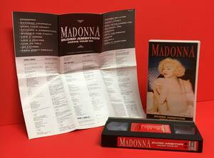 Blond * Anne Vision * Japan * Tour 90 [VHS](786) Madonna 
