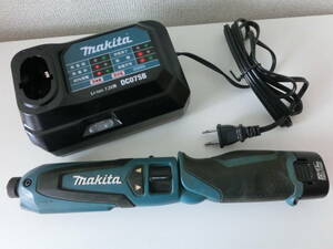 中古品 保管品 動作未確認 マキタ makita 充電式ペンインパクトドライバ 7.2V ブルー TD021D/激安1円スタート