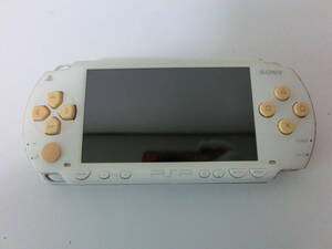 中古品 保管品 動作未確認 SONY ソニー プレイステーションポータブル PlayStation PSP-1000 本体 ホワイト/激安1円スタート