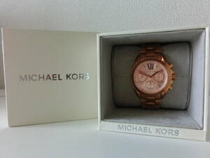 未使用品 保管品 動作確認済 MICHAEL KORS マイケルコース MK5799 ピンクゴールド 腕時計 レディース/激安1円スタート