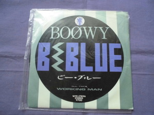R　B-BLUE/WORKING MAN　ビー・ブルー　BOOWY　EPレコード