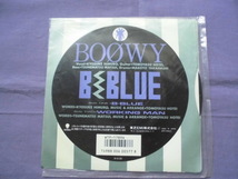 R　B-BLUE/WORKING MAN　ビー・ブルー　BOOWY　EPレコード_画像2