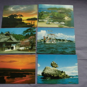T4 松島めぐり イラストマップ付き 絵葉書 ポストカード の画像4