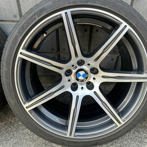 BMW◎M6コンペティションパッケージ純正◎スタイリング601M◎9.5Jx20+31/10.5Jx20+19/120-5H FALKEN2022年製タイヤ265/35R20+265/35R20の画像4