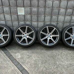 BMW◎M6コンペティションパッケージ純正◎スタイリング601M◎9.5Jx20+31/10.5Jx20+19/120-5H FALKEN2022年製タイヤ265/35R20+265/35R20の画像1