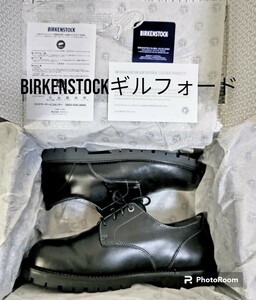 [美品]ビルケンシュトック ギルフォード BIRKENSTOCK 幅広 27cm 42 ブラック