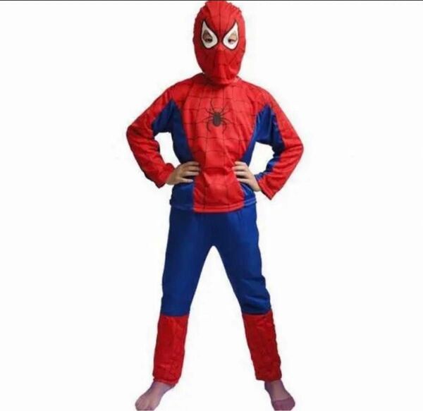 スパイダーマンコスプレ　子供用 本日発送