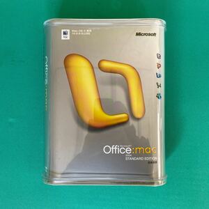 QW2942 ★ Microsoft Office Mac 2004 日本語 正規品 Mac os x 専用 ライセンス付 ワード エクセル パワーポイント