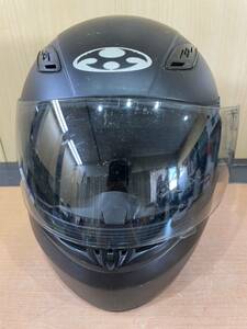 RM5796 OGK KABUTO FF-RIII フルフェイスヘルメット ブラック Lサイズ 1013