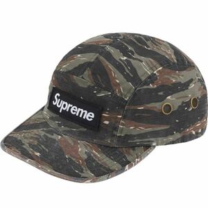 24SS Supreme Military Camp Cap Olive tiger キャンプキャップ